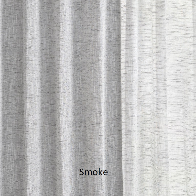 Boutique Eyelet Curtain: Unlined Sheer