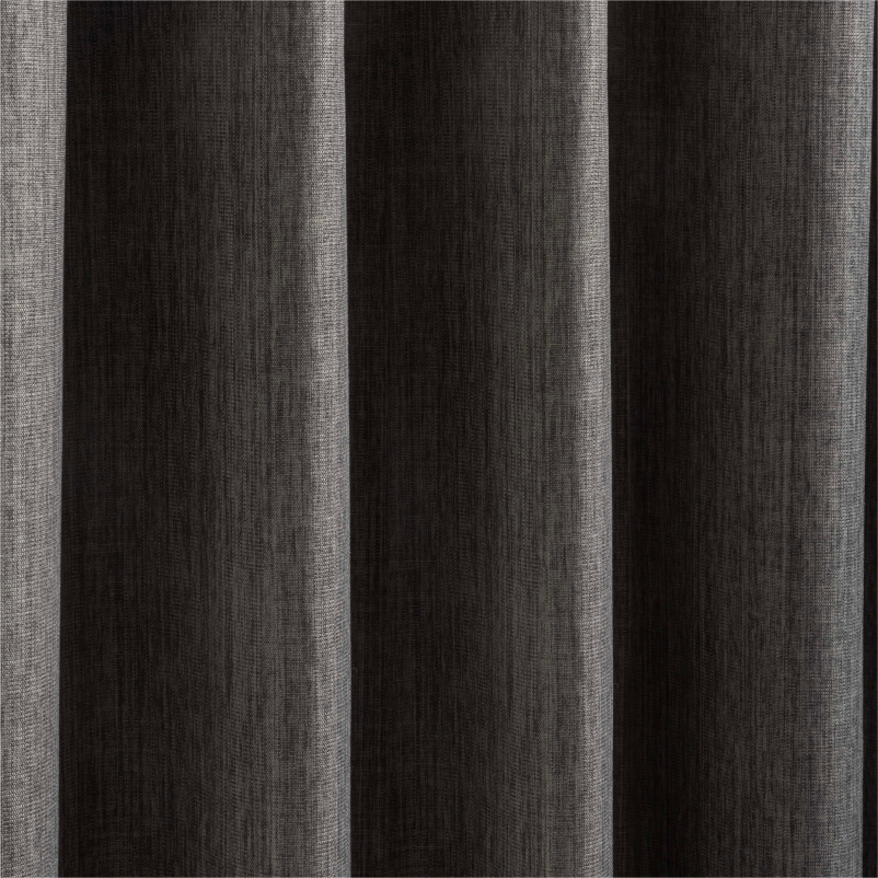 Midnight Wave Taped Curtain: 100% Blockout