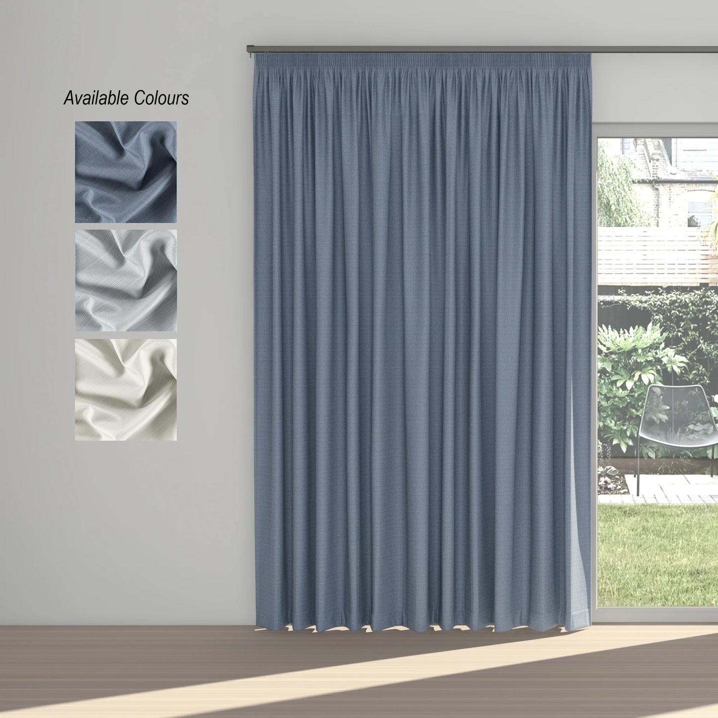 Slumber Taped Curtain: 100% Blockout