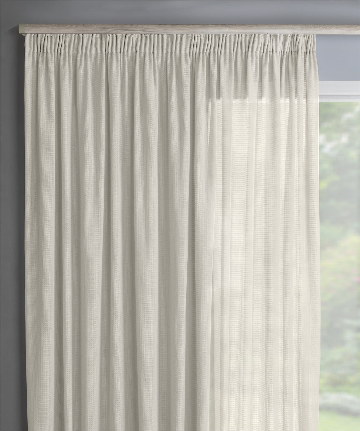 Victoria Taped Curtain: Unlined Sheer