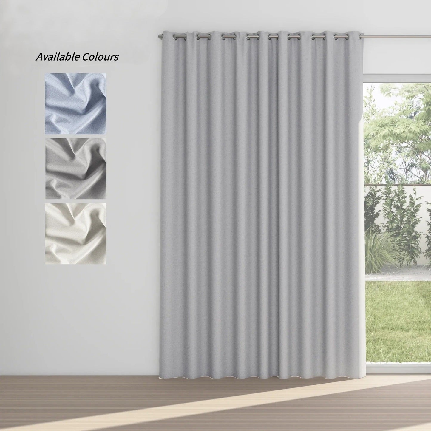 Sweet Dreams Eyelet Curtain: 100% Blockout