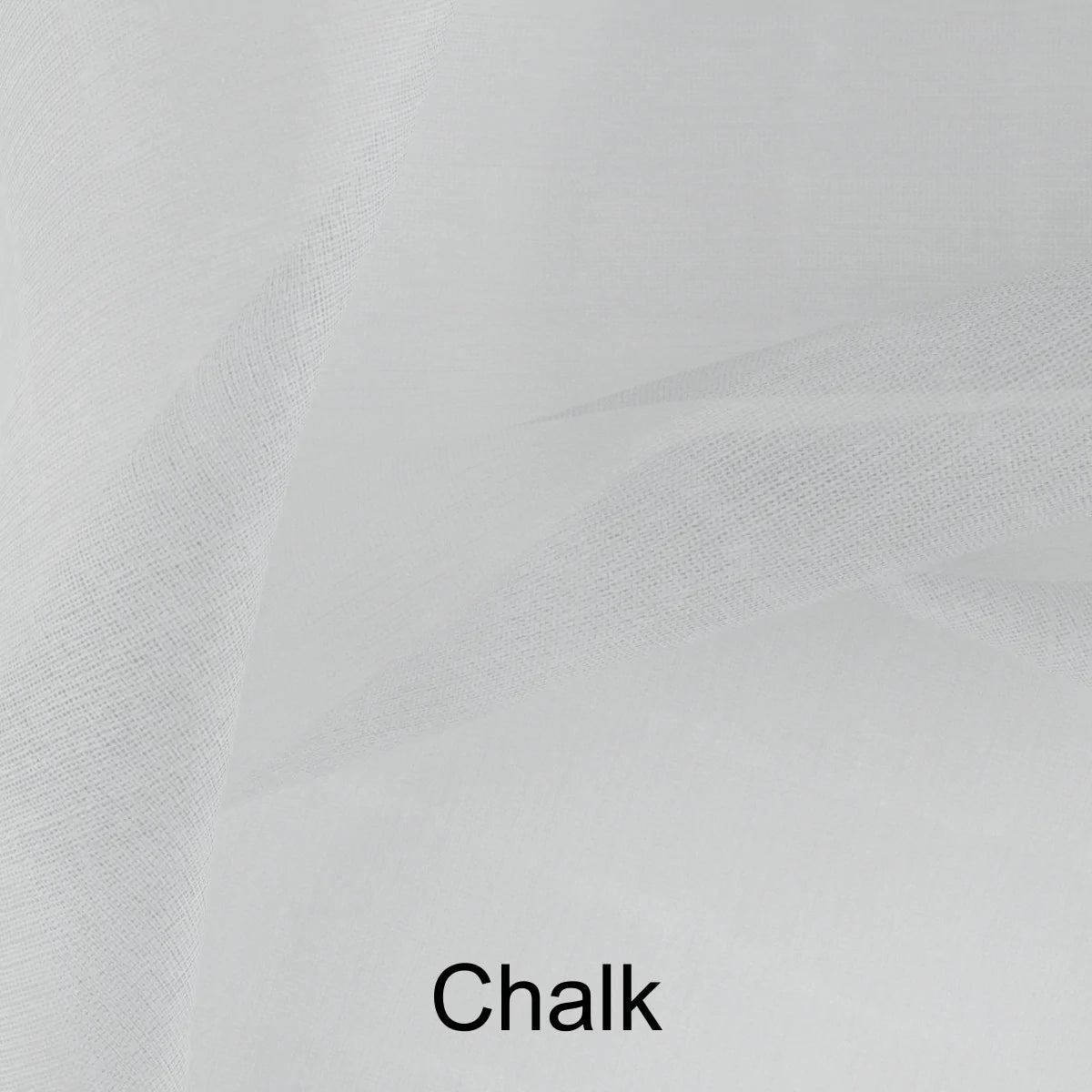 Tranquil Taped Curtain: Unlined Sheer