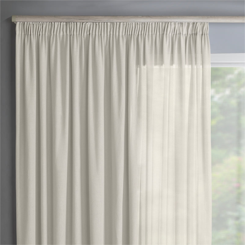Victoria Taped Curtain: Unlined Sheer