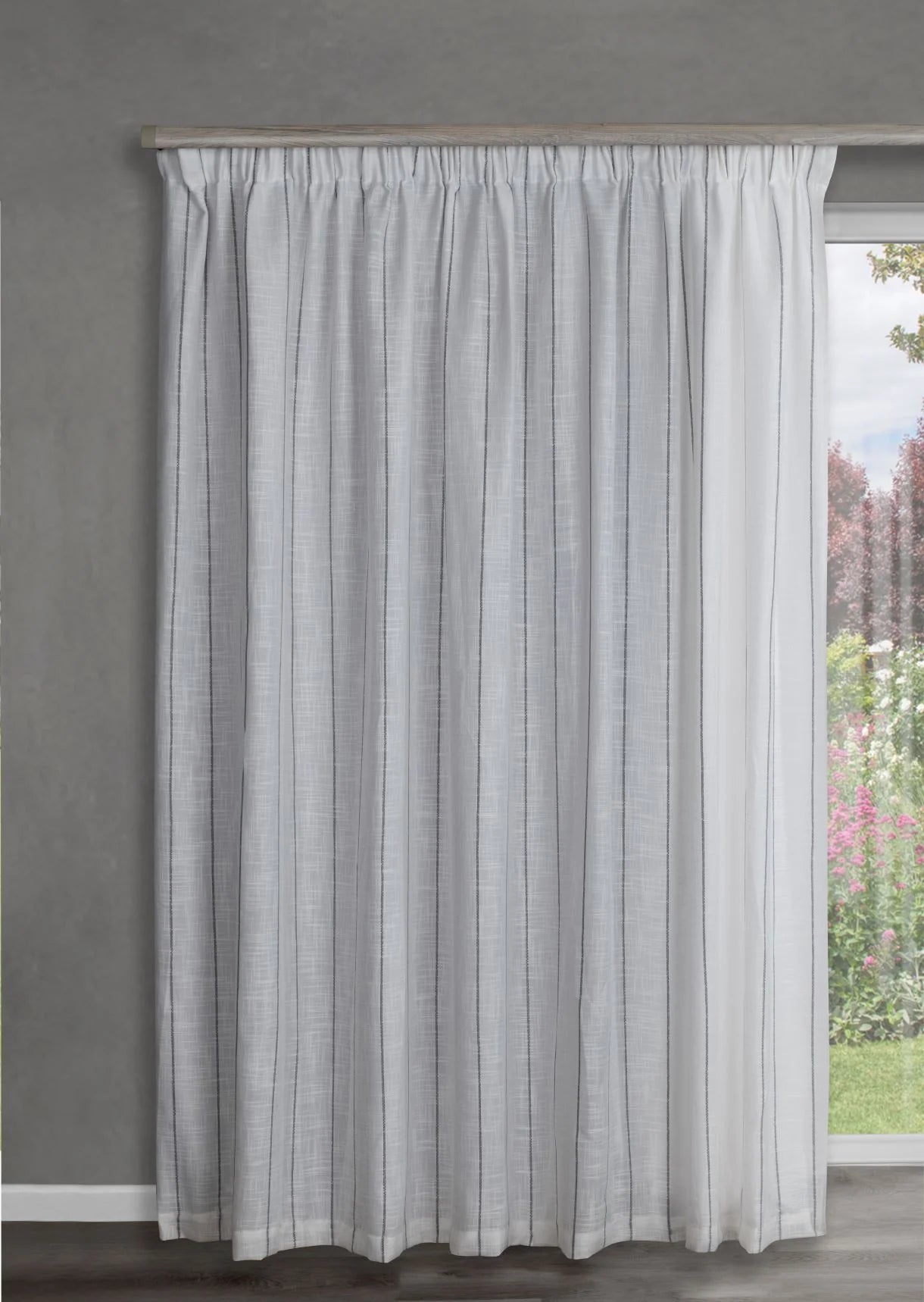 Riptide Taped Curtain